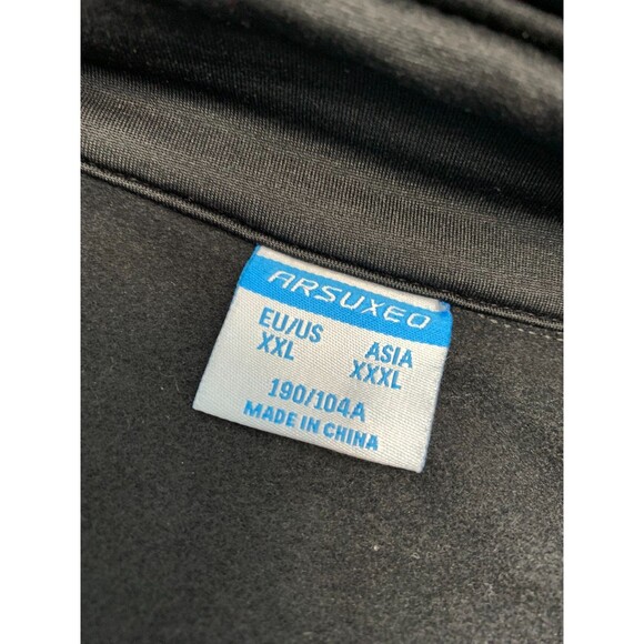 Arsuxeo Cycling Jacket Mens 2XL Thermal Winter Windproof Breathable MTB Zip-Up - Picture 8 of 10